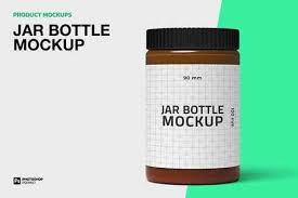 Download Jar Bottle Mockup Free Download Graphics Fonts Vectors Print Templates Gfxmountain Com