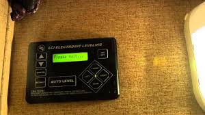 I received a error lr. New Level Up 4 Point Hydraulic Automatic Leveling System Youtube