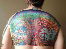 See more ideas about gaia, mother nature tattoos, goddess tattoo. Large Tree Tattoo On Upper Back By Carlos Fernandez
