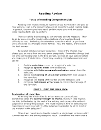 Check spelling or type a new query. Tests Of Reading Comprehension