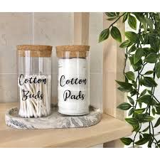 We did not find results for: Set Of 2 Eco Glass Jars For Cotton Buds Cotton Pads 12cm Jars