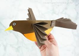 230 micron / 67lb is ideal. How To Make A Colorful Paper Bird Craft Fun Paper Craft For Kids Of All Ages I Heart Crafty Things