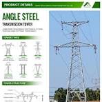 Tainuo N 33kv Transmission Line Steel Tower Self Supporting ...