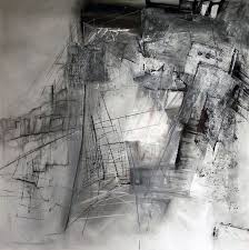 Abstract Black And White Pencil Drawings Charcoal Drawing Original Art Pencil Drawing Large By Obversdesign 414 00 Abstract Charcoal Art Abstract Pencil Drawings Charcoal Drawing