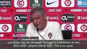 Rtp play lança radio euro com relato de todos os jogos do euro 2020. Santos Portugal Can Win Euro 2020 Just Like I Predicted 2016 Triumph Ronaldo æ¬§æ´²æ¯ è'¡è„ç‰™ Youtube