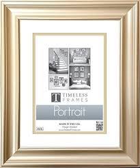 Our collection of 16x20 picture frames are the perfect size for displaying travel pictures, wedding photography, art prints, and more. Amazon Com Timeless Frames 16x20 Inch Fits 11x14 Inch Photo Lauren Portrait Wall Frame Gold Single Frames