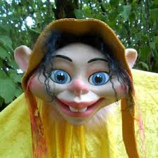 Lutine Puppet Made of Latex and Fabric: Can Be Used by Professionals