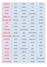 Log in for more information. Noun And Adjective Collocations