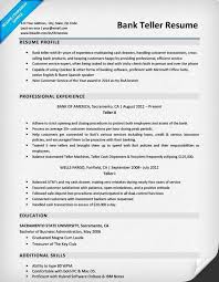 Bank Teller Resume Sample Amp Writing Tips Companion Bank Teller Resume Bank Teller Resume Examples