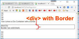 In this snippet, we will show how to add a border to the image. Html Draw A Div Container With A Border In Visual Studio Codedocu Net Framework