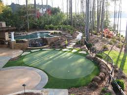 Backyard Putting Green Landscape Traditional With Backyard Putting Green Backyard Green Green Backyard Backyard Putting Green Backyard Renovations