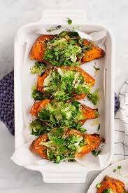 Twice Baked Sweet Potatoes Recipe Love And Lemons Recipe In 2020 Sweet Potato Recipes Baked Twice Baked Sweet Potatoes Spring Recipes