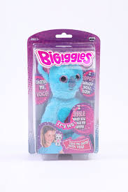 Bigiggles Talking Plush Teddy Bruce Koala, Blue