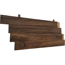 Easy Planking 3d Holey Wood 28 In W X 11 In H Reclaimed Wood Oak Decorative Wall Panel In Brown 10 Pack 11142 The Home Depot Decorative Wall Panels Wood Panel Walls Wall Paneling