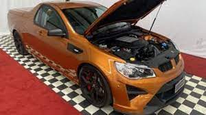 Being followed into service stations and approached by strangers would normally be nerve wracking in such an expensive car. 1 05 Mill For A Holden V8 Ute New Auction Record Drive
