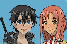 Sep 02, 2013 · the sword art online anime is an anime adaptation of the original sword art online light novel series, written by kawahara reki. How To Draw Asuna And Kirito From Sword Art Online Drawingnow