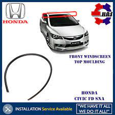 Minta maaf pada saudara guest kami bukanya buat tinted kereta. Honda Civic Sna Fd 2006 Original Top Windscreen Moulding Getah Cermin Depan 1pc