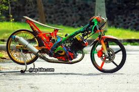 45 Foto Gambar Modifikasi Motor Satria Fu Drag Race Style Drag Bike Com Sepeda Motor Gambar