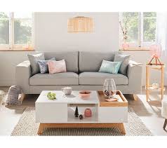 Table Basse Scandinave Cleo Blanc Imitation Chene Table Basse But En 2020 Bout De Canape Scandinave Bout De Canape Table Basse