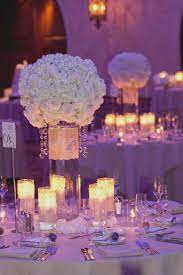 Purple Rose Gold Wedding Centerpiece Ideas Purple Wedding Decorations Flower Centerpieces Wedding Gold Wedding Centerpieces
