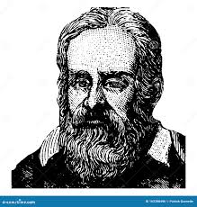 Galileo, Vintage Illustration Stock Vector