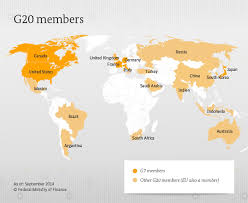 The g7 is comprised of industrialized, democratic member countries: Map Of Countries That Are Part Of G20 620x509 Mapporn