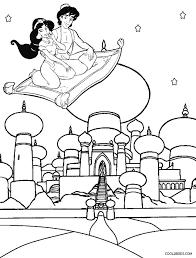 If your child loves interacting. Printable Disney Aladdin Coloring Pages For Kids