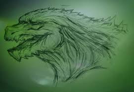 Godzilla Earth Drawing Godzilla Detail the eyes and head, erasing as necessary. godzilla earth drawing godzilla