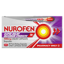 Întrebări frecvente nurofen express forte 400mg capsule moi pe scurt: Nurofen Rapid Relief Maximum Strength 400mg Liquid Capsules