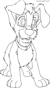 By jefferey marquardt may 4, 2019 coloring daily no comments. Lady And The Tramp Coloring Pages Coloringall