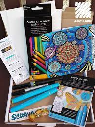 Reviews Chews How Tos Scrawlrbox Art Supplies Subscription Box Review Giveaway Subscription Box Review Old Fashioned Recipes Art Supplies