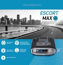 This escort max product has received rave reviews for how it has improved performance especially in range detection but is it worth the buy? M6c Radar Laser Detector With Alert Signaling Arrows User Manual Escort Orporated