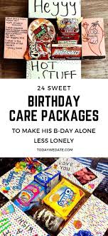 Boyfriend Birthday Care Package Ideas 24 Birthday Care Package Ideas To Spoil A Long Distance Loved One Todaywedate Com Birthday Gift F Birthday Care Packages Birthday Ideas For Her Care Package