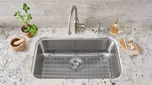 Find many great new & used options and get the best deals for large sink protector stainless steel bottom grid kitchen basin rack 24x12 inches at the best online prices at ebay! Kitchen Accessories
