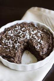 Raw Chocolate Coconut Tart Natural Sweet Recipes Dessert Recipes Raw Chocolate Sweet Recipes