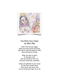 Free Download The Potty Fairy Poem Potty Potty Training Potty Chair