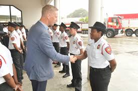 The city of cape town's fire and rescue service formally welcomed 25 new staff members into the fold. City 8217 S New Firefighters Graduate