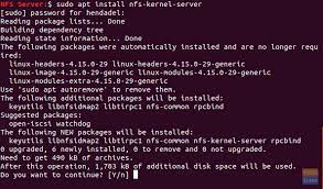 How To Install Nfs Server And Client On Ubuntu Foss Linux