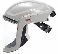 ÉCRAN FACIAL RESPIRATOIRE, PC, JOINT FACIAL IGNIFUGE, VISIÈRE HAUT DE  GAMME, CLIQUET, P/ APR À ÉPURATION D'AIR MOTORISÉ