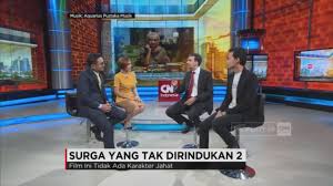 Filem pertama, surga yang tak dirindukan, ternyata memberi impak yang besar kepada penonton dan membuatkan penonton tidak sabar untuk mengetahui kisah seterusnya.selepas dua tahun, filem sequel kedua bertajuk, surga yang tak dirindukan 2, kembali menemui penonton dan pastinya peminat tegar sytd tidak melepaskan peluang untuk menontonnya. Download Surga Yang Tak Dirindukan 3gp Mp4 Mp3 Flv Webm Pc Mkv Irokotv Ibakatv Soundcloud