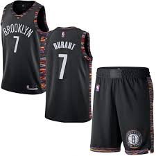 We have the official nets jerseys from nike and fanatics authentic in all the sizes, colors, and styles you need. Men S Brooklyn Nets 7 Kevin Durant City Edition Jersey Black Shirt Short 56035