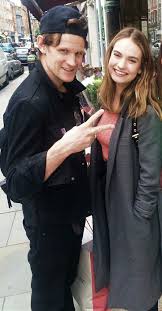 Captain america actor chris evans and mamma mia 2's lily james. Lily James E Matt Smith Em Londres 14 07 Lily James Matt Smith Lily James Matt Smith