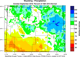 It failed to provide nearly $200,000 in additional bonds. 2017 18 Wyoming Water Year Climate Summary