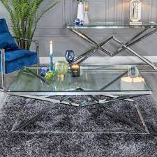 Did you know glass tables can make your room look larger? Coffee Tables