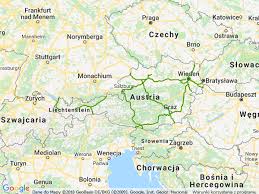 Alta austria es uno de los nueve estados federados de austria. Austria Mapa Samochodowa