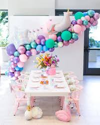 Decoration Birthday Ideas For 3 Year Old Daughter This Unicorn Party Is Basically Every Little Girls Dream Xo Rachelpitzel T Unicorn Themed Birthday Party Girls Birthday Party Themes Rainbow Birthday Party