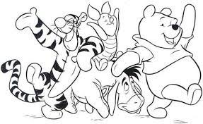 Milne and english illustrator e. Winnie The Pooh And Friends Coloring Pages Cartoon Coloring Pages Bear Coloring Pages Friends Sketch