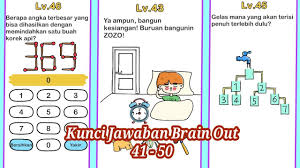 Maybe you would like to learn more about one of these? Kunci Jawaban Brain Out Level 41 50 Youtube