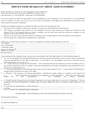 The faster way to earn airmiles. Dispute On Credit Card Transaction S Printable Pdf Download
