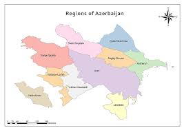 Azerbaijan map by googlemaps engine: Regions Of Azerbaijan Map Azerbaijan Map Region